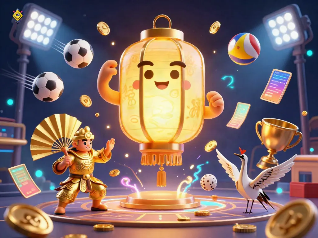 Experience thrilling action with toto togel in a vibrant casino scene featuring gold coins and sports elements.