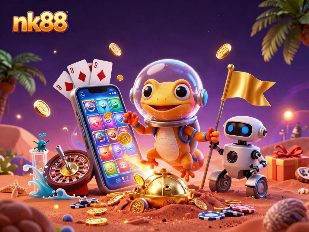Experience the excitement of nk88 with a Martian-inspired casino adventure, featuring vibrant slot games and dynamic rewards.