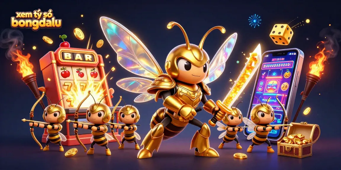 Check xem tỷ số bongdalu with a vibrant, dynamic 3D casino illustration featuring themed characters and elements.