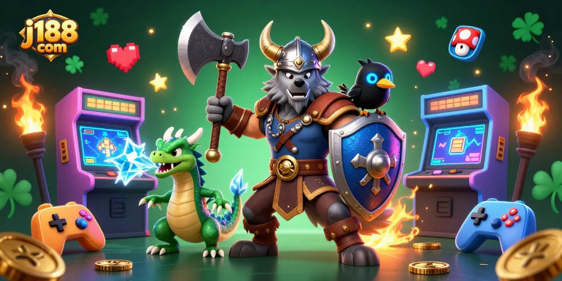 Engage in thrilling gameplay at j188 com with enchanting characters and vibrant casino elements.