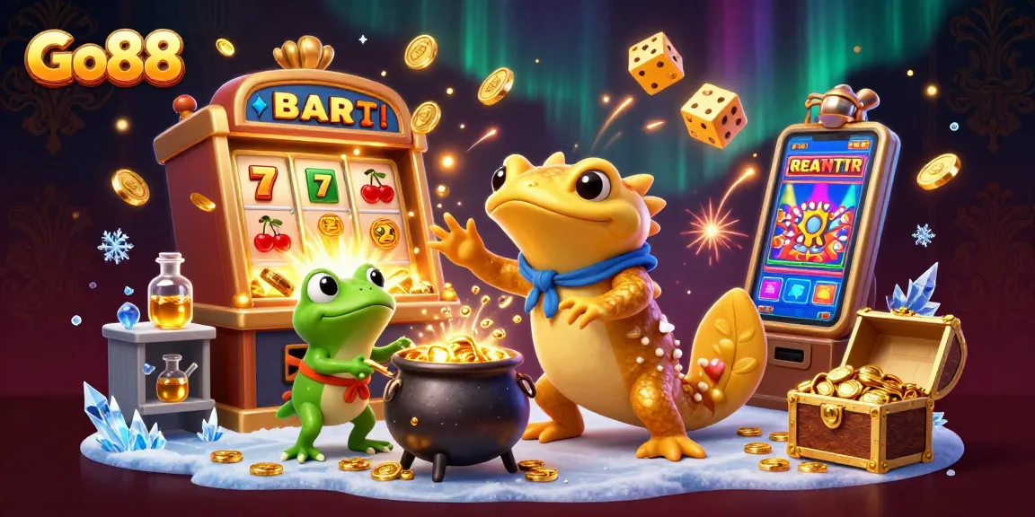 Engage with Go88's golden games featuring exciting jackpots and a magical alchemist.
