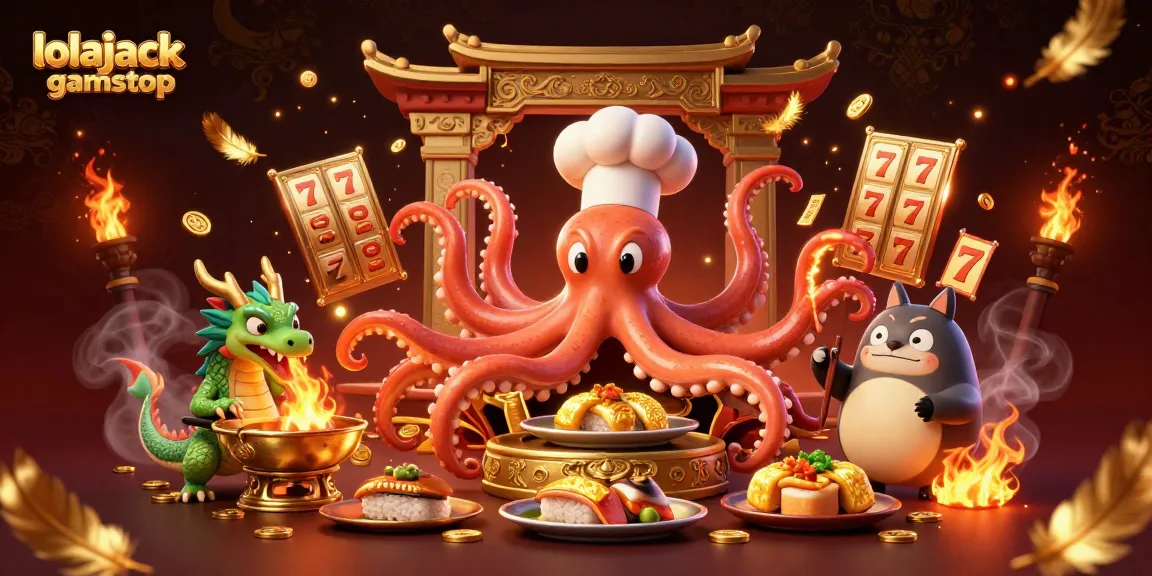 Join the fun with lolajack casino gamstop as a tanuki places bets in a vibrant 3D scene.