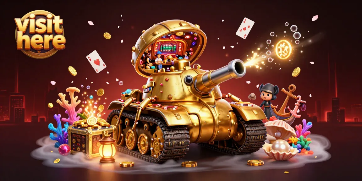 Win at the casino experience with visit here in a vibrant 3D cartoon illustration.