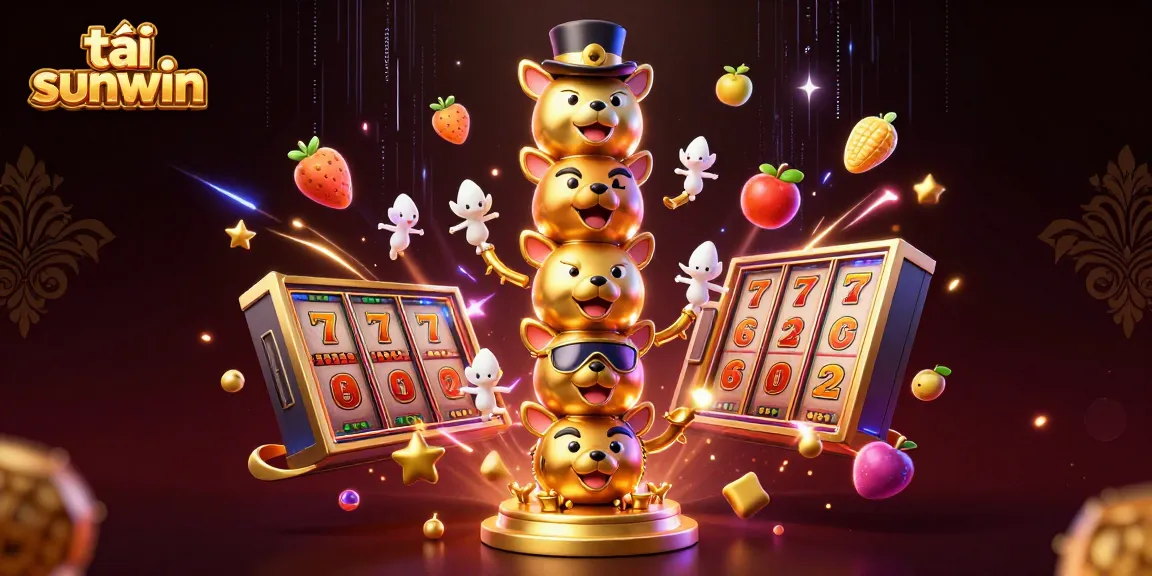 Play slots and win big with tải sunwin mobile app featuring engaging casino graphics and elements.