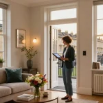 Stylish short-let property management Bath with a welcoming host managing guest bookings.